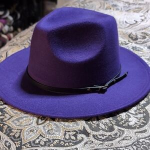Purple Fedora Hat